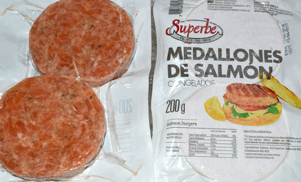 Hamburguesas de Salmón