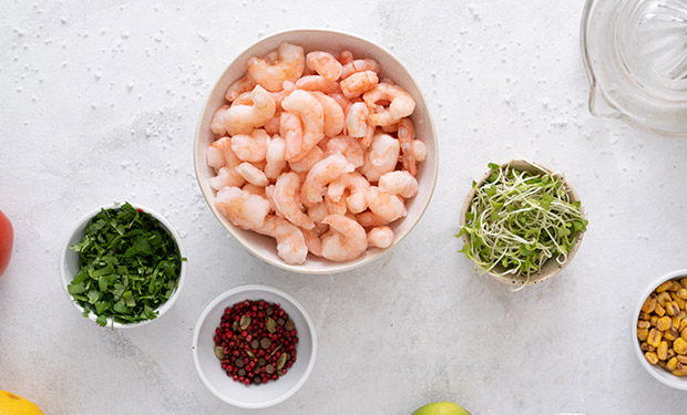 Camarones pelados cocidos x 250 gramos